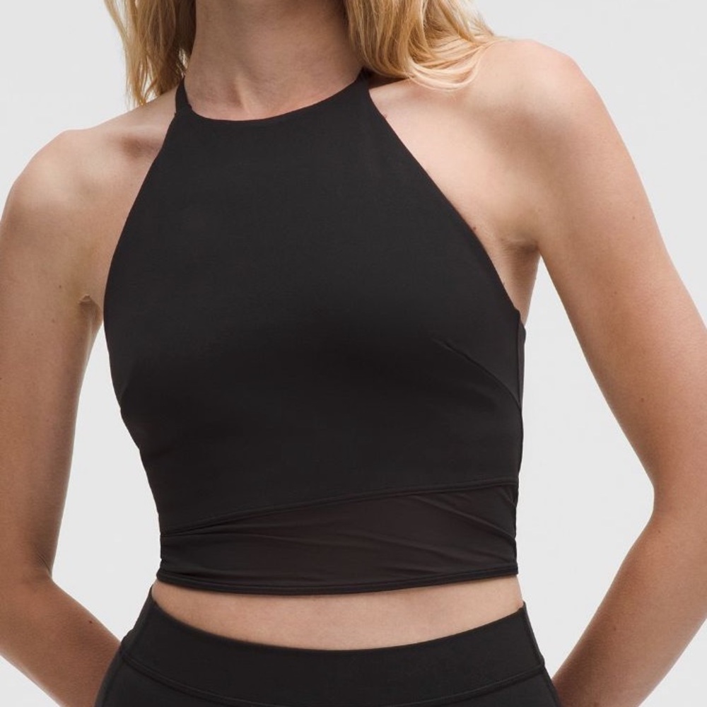 Lululemon nulu mesh hem tank top